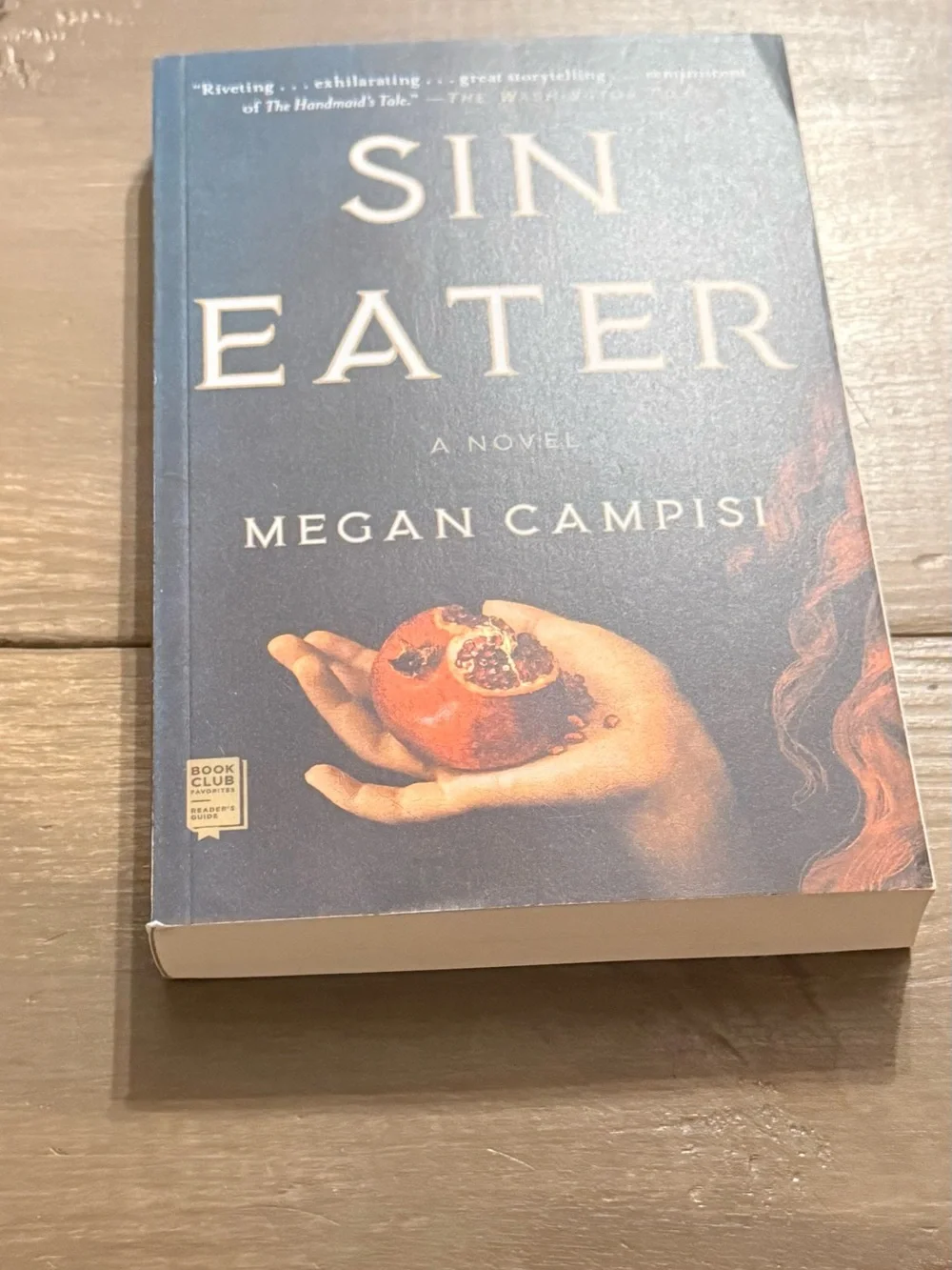 Sin Eater Megan‎ Campisi Paperback Novel 2021 Historical Fiction Dystopian